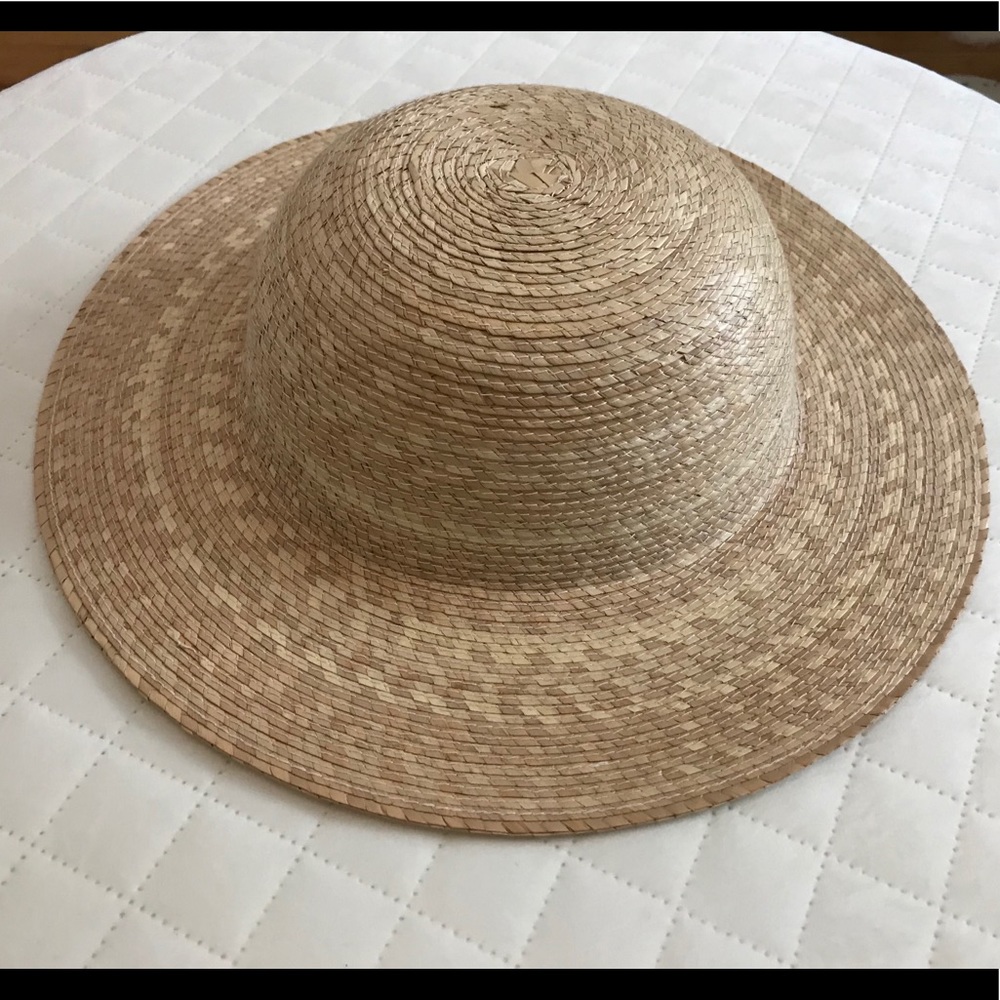 3 inch brim straw summer hat